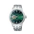 Seiko horloge met een kast in staal, met een wijzerplaat in het groen en een diameter van 40.5 mm - thumb