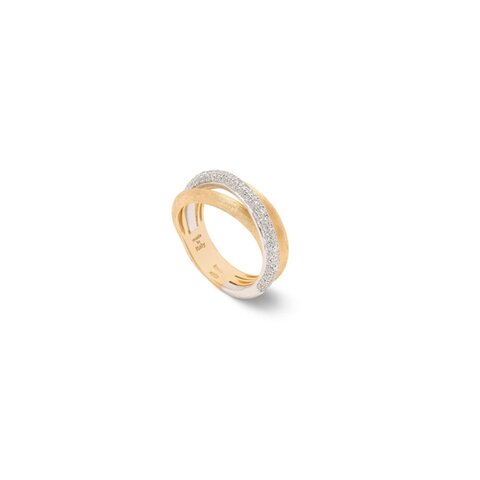 Marco Bicego ring in geel goud 18kt met briljant van 0,51 karaat