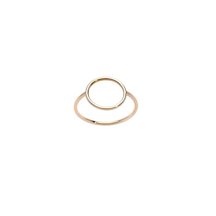 Burato Gioilelli ring in geel goud 18kt