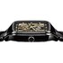 Rado horloge met een kast in keramiek, met een wijzerplaat in het zwart met briljant en een diameter van 38 mm - thumb