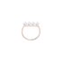 Burato Gioilelli ring in rosé goud 18kt met parels - thumb