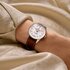 Breitling horloge met een kast in staal, met een wijzerplaat in het parelmoer met  briljant en een diameter van 36 mm - thumb