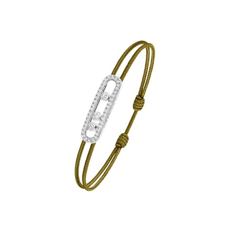 Messika armband in wit goud 18kt met briljant van 0,26 karaat