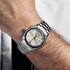 Ebel horloge met een kast in staal, met een wijzerplaat in het grijs en een diameter van 42 - thumb