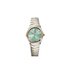 montre Ebel avec un boîtier en acier, un cadran bleu avec diamant et un diamètre de 29 mm - thumb