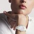 CHANEL horloge met een kast in keramiek, met een wijzerplaat in het wit en een diameter van 33 - thumb