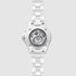 CHANEL horloge met een kast in keramiek, met een wijzerplaat in het wit en een diameter van 33 - thumb