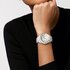 CHANEL horloge met een kast in keramiek, met een wijzerplaat in het wit en een diameter van 38 - thumb