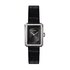 montre CHANEL avec un boîtier en acier, un cadran noir et un diamètre de 21.5 x 27.9 mm - thumb