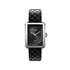 montre CHANEL avec un boîtier en acier, un cadran noir et un diamètre de 26.7 x 34.6 mm - thumb