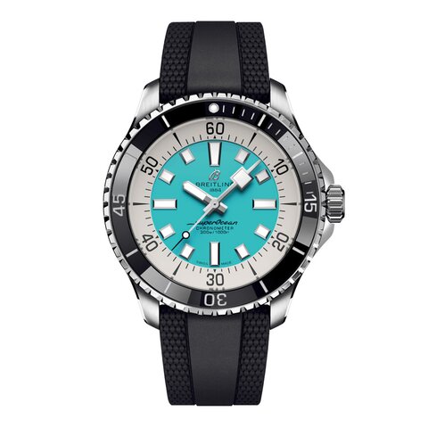 Breitling horloge met een kast in staal