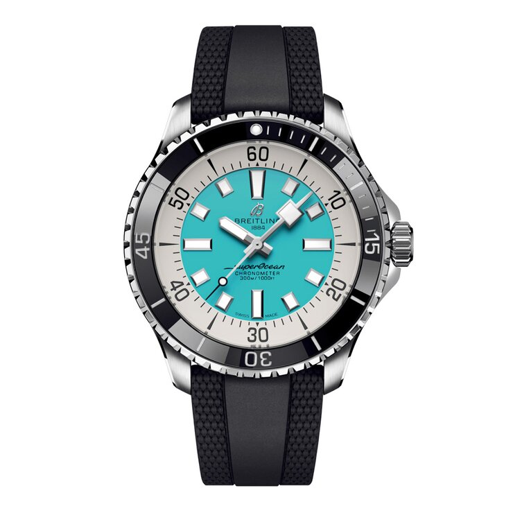 Breitling horloge met een kast in staal