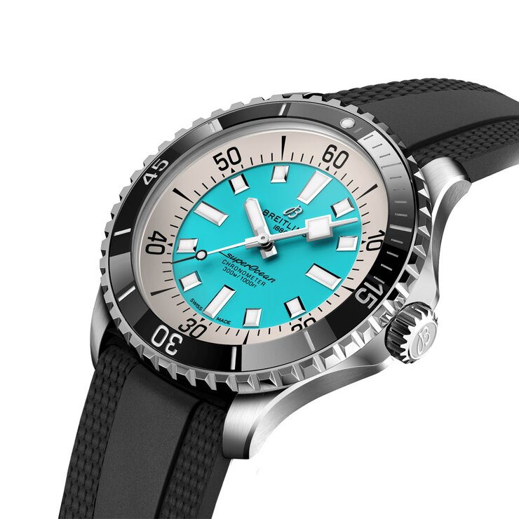 Breitling horloge met een kast in staal