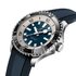 Breitling horloge met een kast in staal, met een wijzerplaat in het blauw en een diameter van 44 mm - thumb