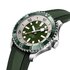 Breitling horloge met een kast in staal, met een wijzerplaat in het groen en een diameter van 44 - thumb