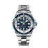Breitling horloge met een kast in staal, met een wijzerplaat in het blauw en een diameter van 42 - thumb
