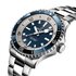 Breitling horloge met een kast in staal, met een wijzerplaat in het blauw en een diameter van 42 - thumb