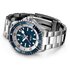 Breitling horloge met een kast in staal, met een wijzerplaat in het blauw en een diameter van 42 - thumb