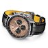 Breitling horloge met een kast in staal, met een wijzerplaat in het rosé en een diameter van 43 - thumb