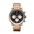 Breitling horloge met een kast in rosé goud, met een wijzerplaat in het zwart en een diameter van 43 - thumb