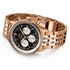 Breitling horloge met een kast in rosé goud, met een wijzerplaat in het zwart en een diameter van 43 - thumb