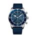 montre Breitling avec un boîtier en acier, un cadran bleu et un diamètre de 44 - thumb