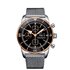 Breitling horloge met een kast in rosé goud op staal, met een wijzerplaat in het zwart en een diameter van 44 - thumb