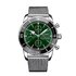 Breitling horloge met een kast in staal, met een wijzerplaat in het groen en een diameter van 44 mm - thumb