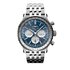 Breitling horloge met een kast in staal, met een wijzerplaat in het blauw en een diameter van 46 - thumb