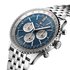 Breitling horloge met een kast in staal, met een wijzerplaat in het blauw en een diameter van 46 - thumb