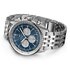 Breitling horloge met een kast in staal, met een wijzerplaat in het blauw en een diameter van 46 - thumb