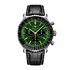 montre Breitling avec un boîtier en acier, un cadran vert et un diamètre de 46 mm - thumb