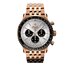 Breitling horloge met een kast in rosé goud, met een wijzerplaat in het zilver en een diameter van 46 - thumb