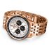 Breitling horloge met een kast in rosé goud, met een wijzerplaat in het zilver en een diameter van 46 - thumb