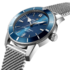 Breitling horloge met een kast in staal, met een wijzerplaat in het blauw en een diameter van 46 - thumb