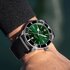 Breitling horloge met een kast in staal, met een wijzerplaat in het groen en een diameter van 46 - thumb