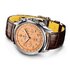 Breitling horloge met een kast in staal, met een wijzerplaat in het rosé en een diameter van 42 mm - thumb