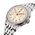 montre Breitling avec un boîtier en acier, un cadran beige et un diamètre de 42 - thumb