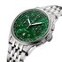 Breitling horloge met een kast in staal, met een wijzerplaat in het groen en een diameter van 42 - thumb