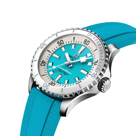 Breitling horloge met een kast in staal