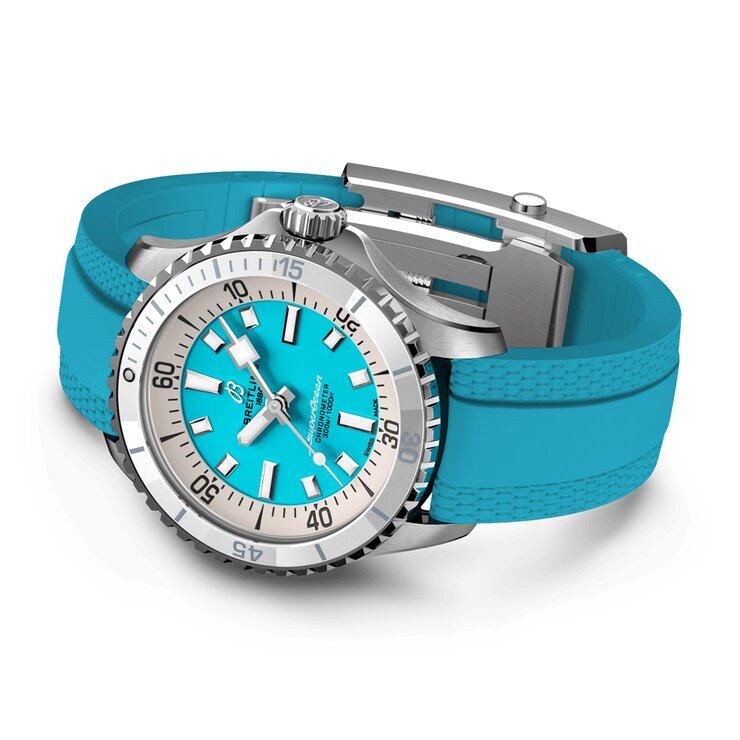 Breitling horloge met een kast in staal