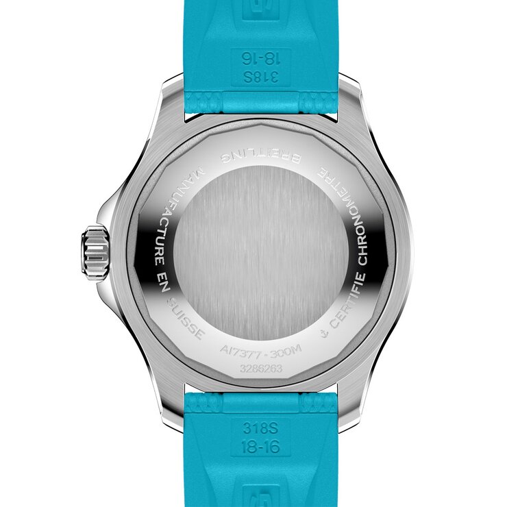 Breitling horloge met een kast in staal
