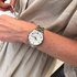 montre Breitling avec un boîtier en acier, un cadran blanc et un diamètre de 36 - thumb