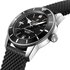 montre Breitling avec un boîtier en acier, un cadran noir et un diamètre de 42 mm - thumb