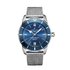 Breitling horloge met een kast in staal, met een wijzerplaat in het blauw en een diameter van 42 - thumb