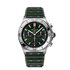 Breitling horloge met een kast in staal, met een wijzerplaat in het groen en een diameter van 42 - thumb