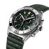 Breitling horloge met een kast in staal, met een wijzerplaat in het groen en een diameter van 42 mm - thumb