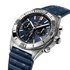 Breitling horloge met een kast in staal, met een wijzerplaat in het blauw en een diameter van 42 mm - thumb
