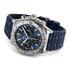 Breitling horloge met een kast in staal, met een wijzerplaat in het blauw en een diameter van 42 mm - thumb