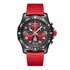 Breitling horloge met een kast in breitlight, met een wijzerplaat in het rood en een diameter van 44 - thumb